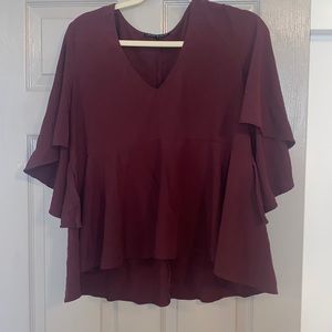 Short sleeve blouse sized medium